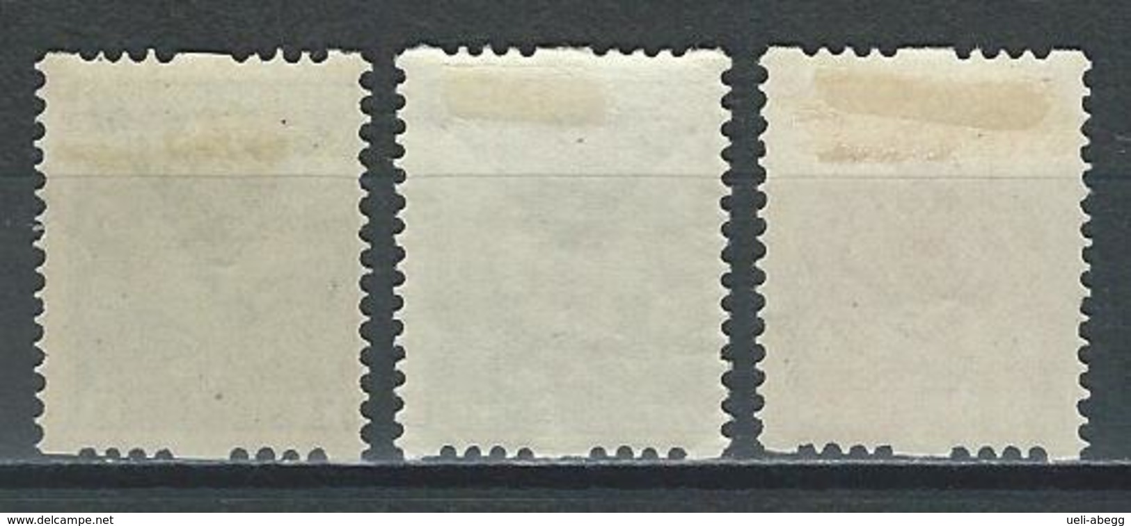 Niederlande NVPH R71-73, Mi 164-66B  * MH - Markenheftchen Und Rollen