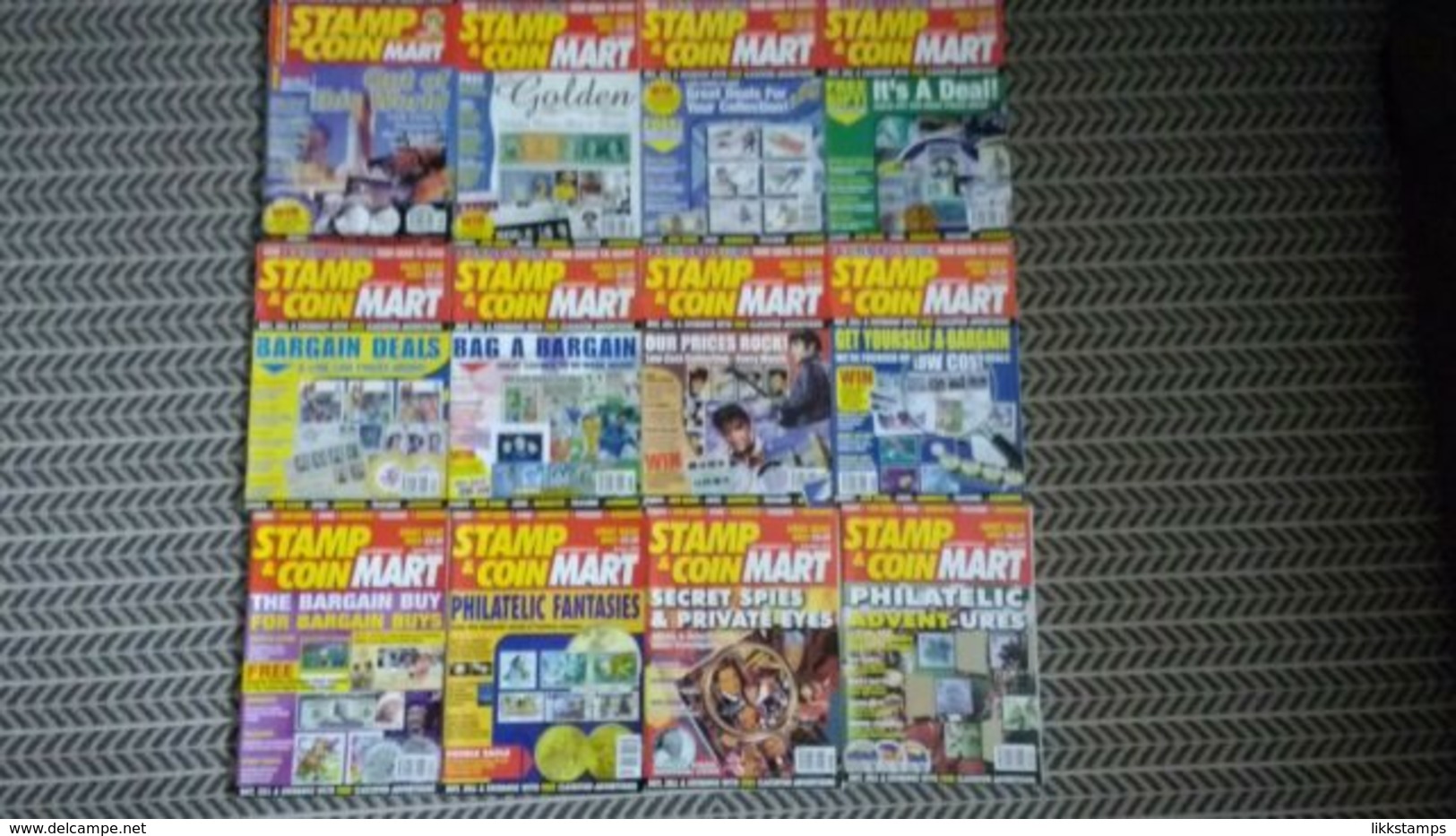 STAMP AND COIN MART MAGAZINE JANUARY 2002 TO DECEMBER 2002 #L0052 - English (from 1941)