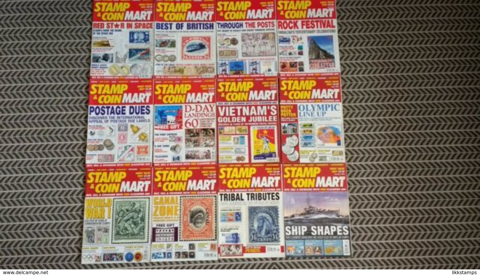 STAMP AND COIN MART MAGAZINE JANUARY 2004 TO DECEMBER 2004 #L0054 - Inglés (desde 1941)