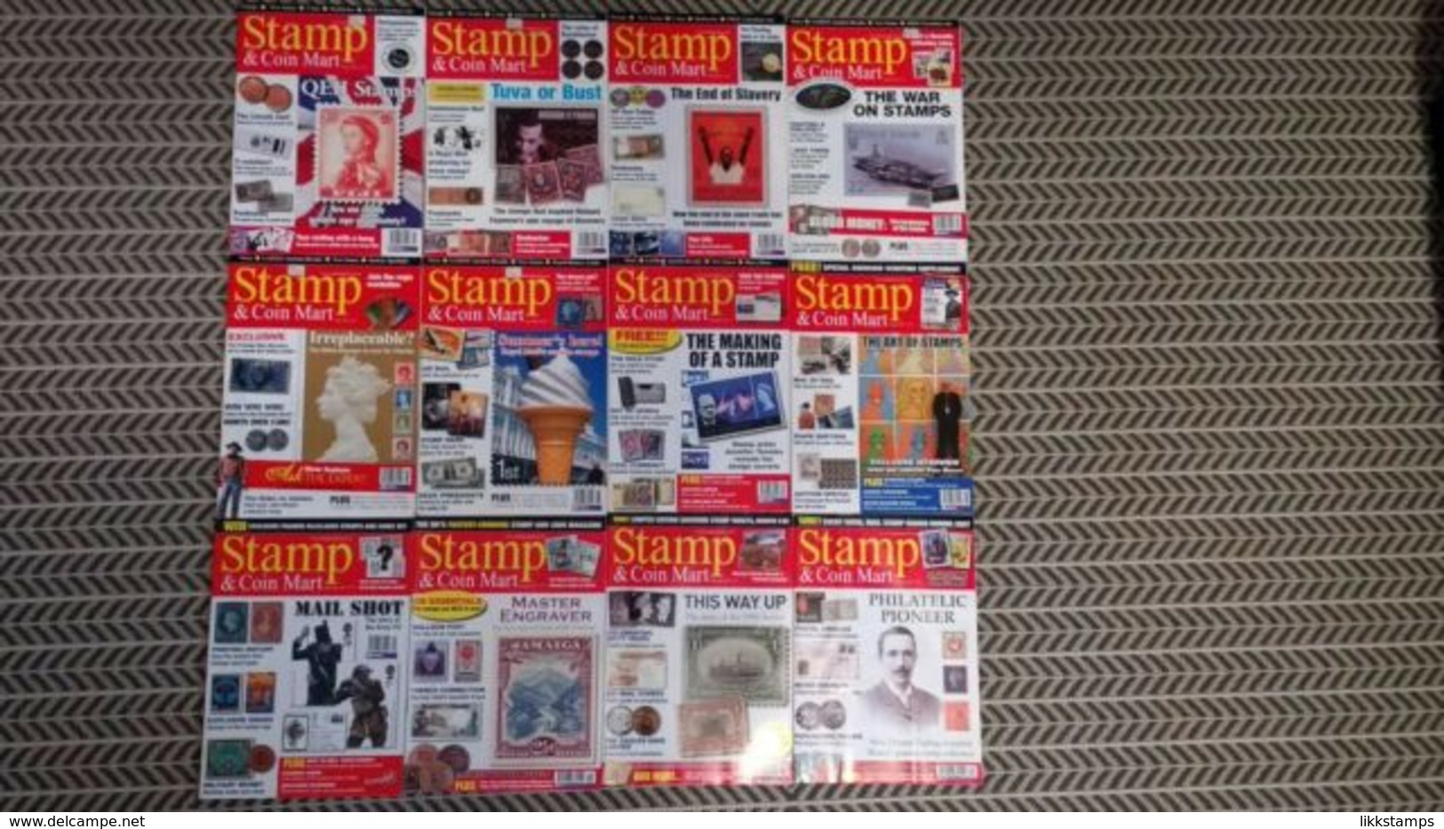 STAMP AND COIN MART MAGAZINE JANUARY 2007 TO DECEMBER 2007 #L0057 - Inglés (desde 1941)