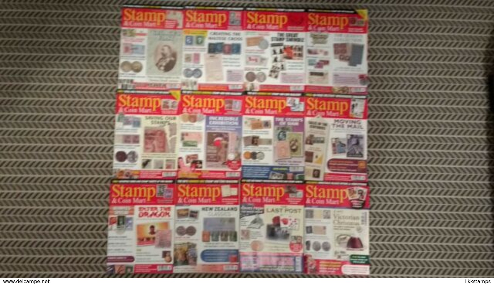 STAMP AND COIN MART MAGAZINE JANUARY 2008 TO DECEMBER 2008 #L0058 - Anglais (àpd. 1941)