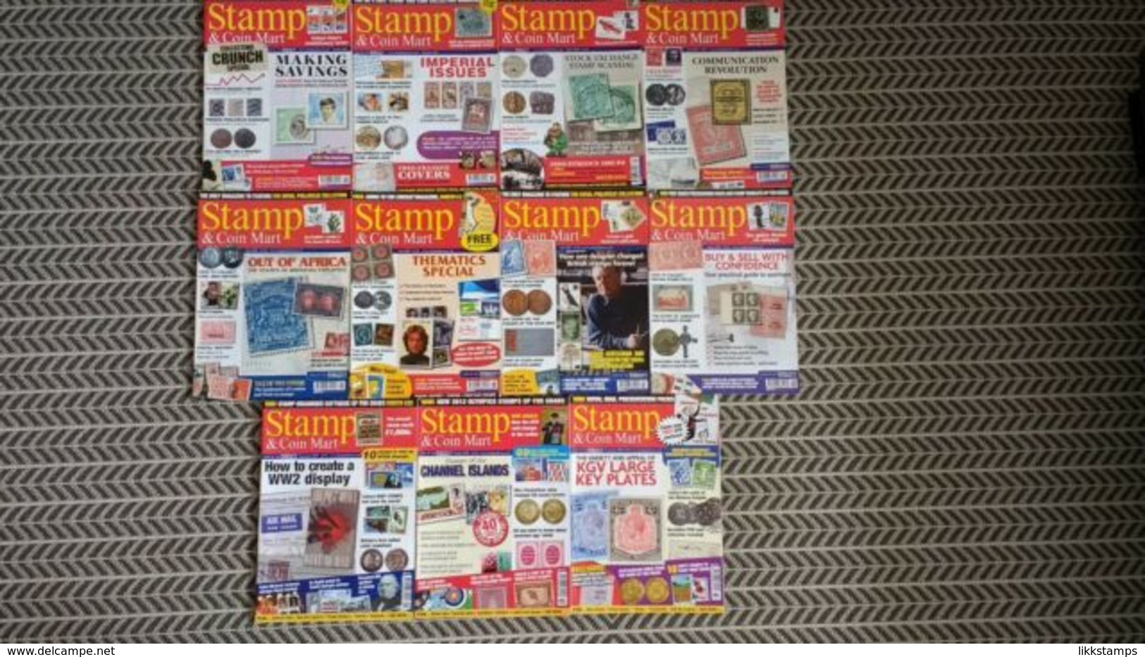 STAMP AND COIN MART MAGAZINE JANUARY 2009 TO NOVEMBER 2009 #L0059 - Englisch (ab 1941)