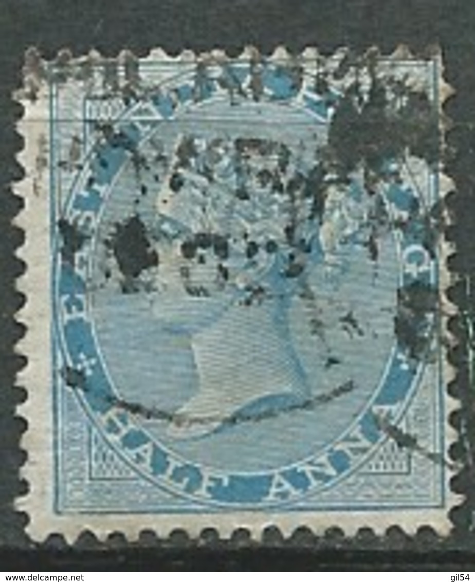 Inde  -  -   YVERT N°  19 Oblitéré    -   Po60721 - 1858-79 Compagnie Des Indes & Gouvernement De La Reine