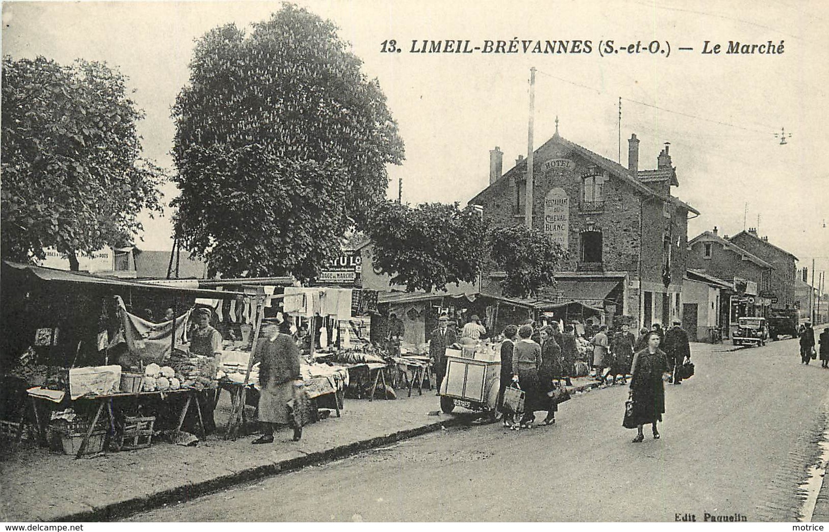 LIMEIL BREVANNES - Le Marché. - Limeil Brevannes