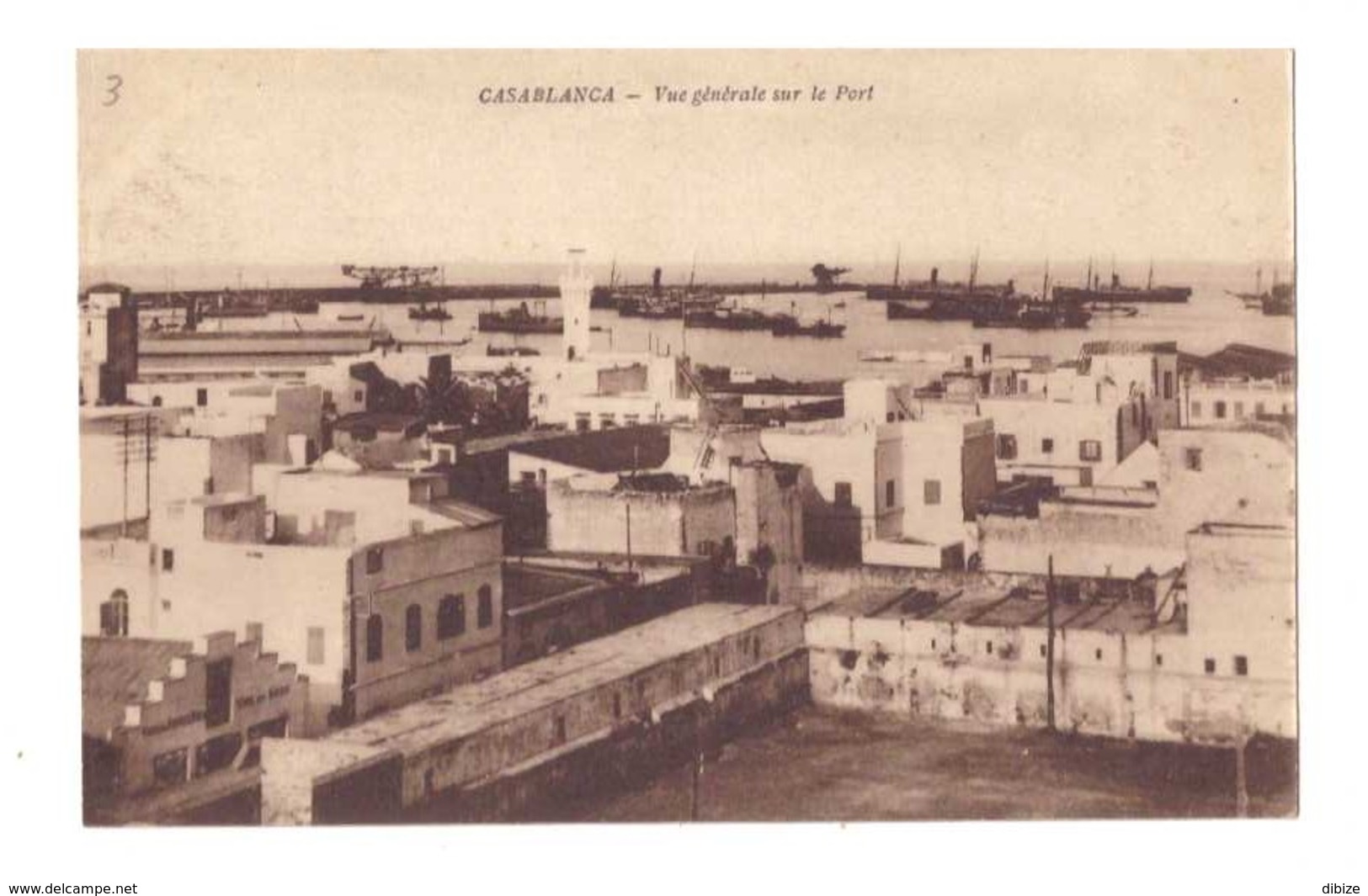 CPSM. Maroc. Casablanca. Vue Générale Sur Le Port. - Casablanca