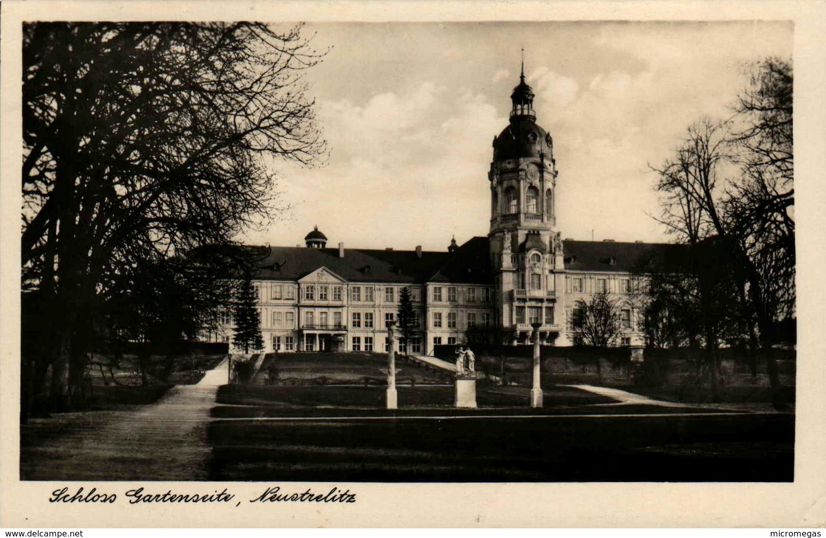 NEUSTRELITZ - Schloss Gartenseite - Neustrelitz