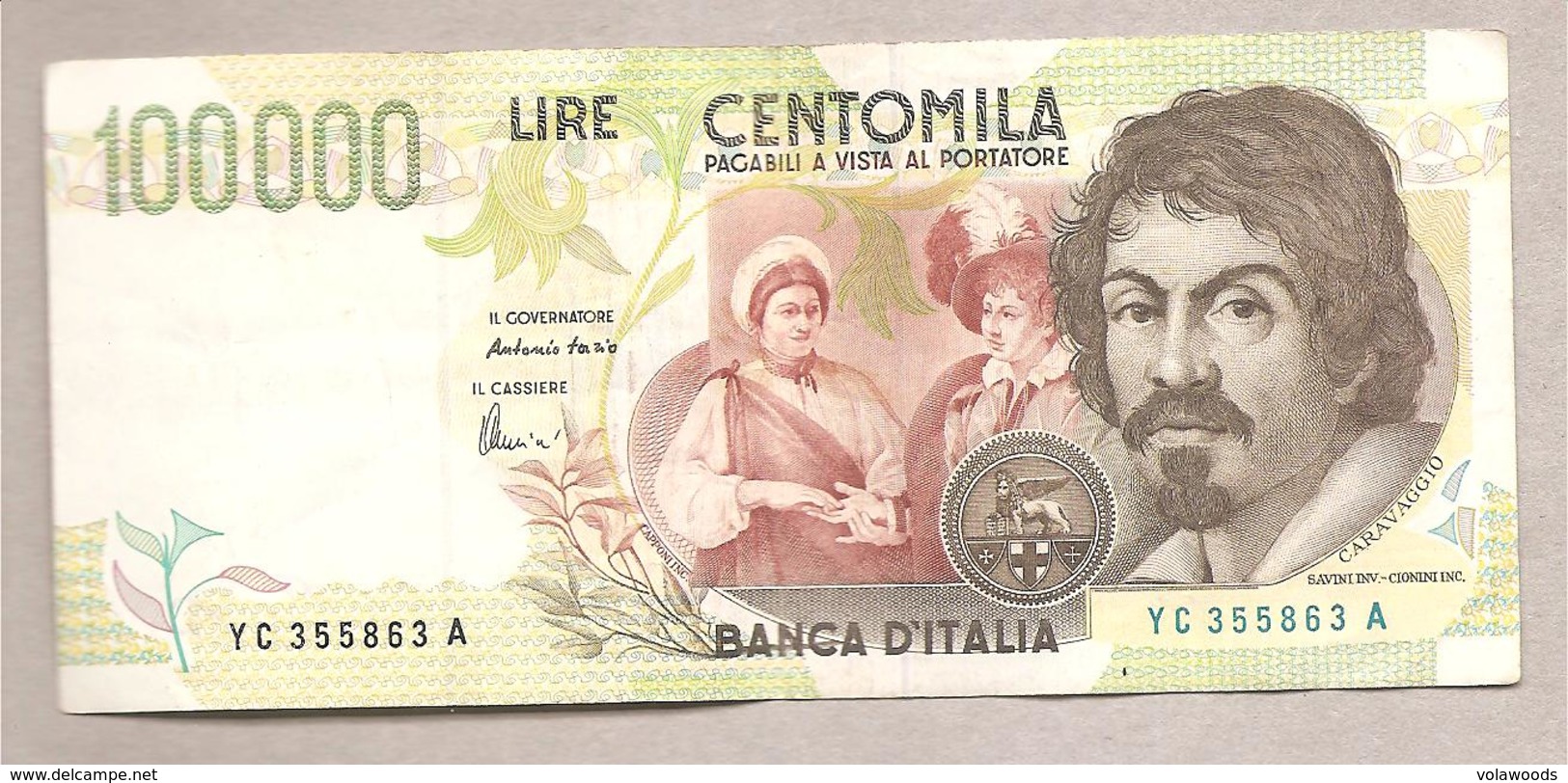 Italia - Banconota Circolata Da 100.000 Lire P-1179b - 1995 - 100000 Liras