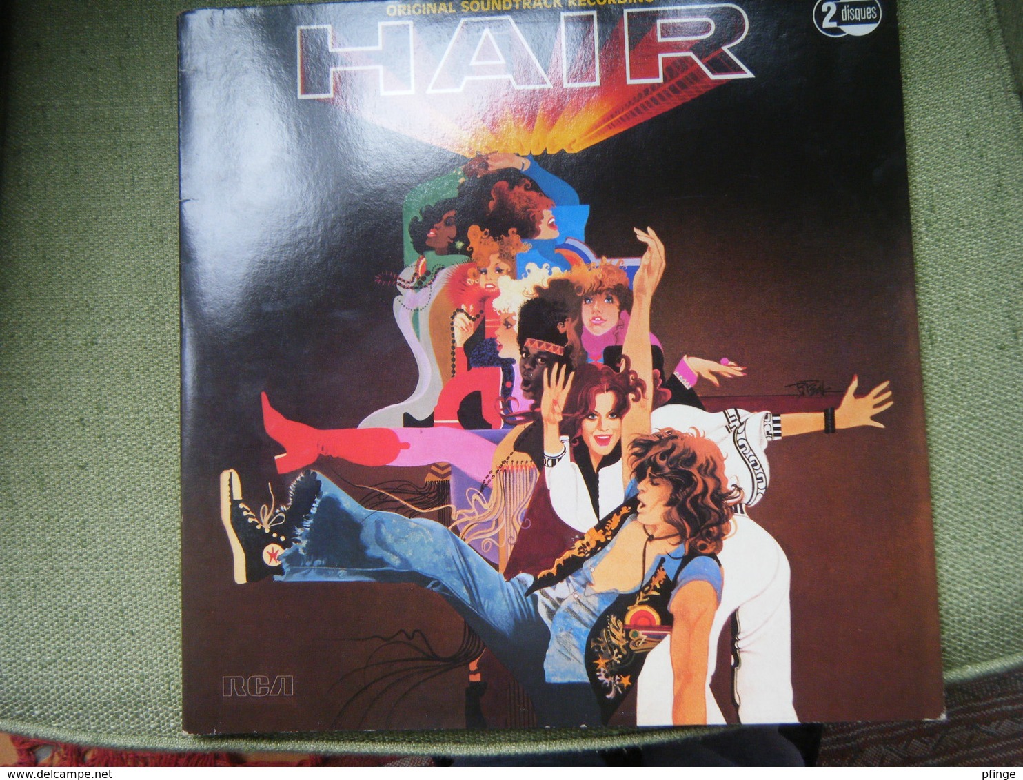 Hair - 2 Disques 33t - Musicals