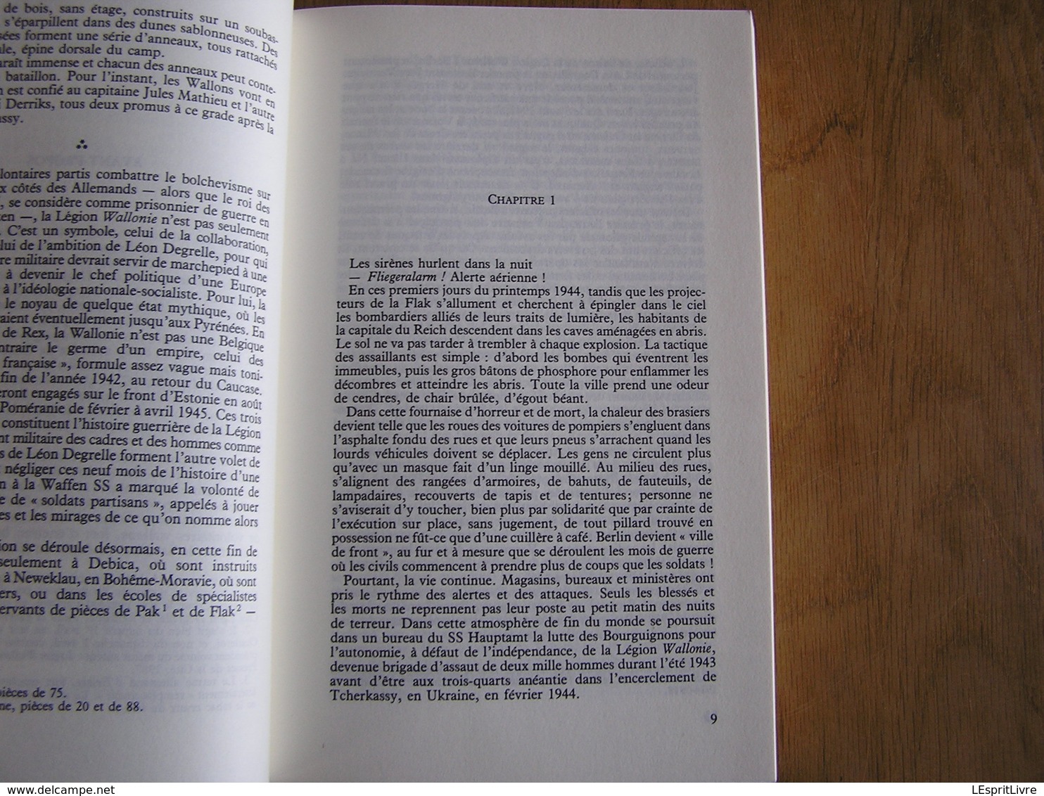 DIVISION WALLONIE J Mabire Guerre 40 45 Waffen SS Wallonien Nazis Légion Wallonne Degrelle Rexiste Baltique Russie Est - Guerre 1939-45