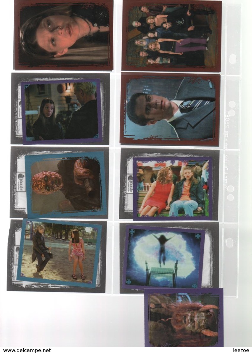 trading cards série TV par Merlin Collection: buffy the vampire slayer (65 cartes)