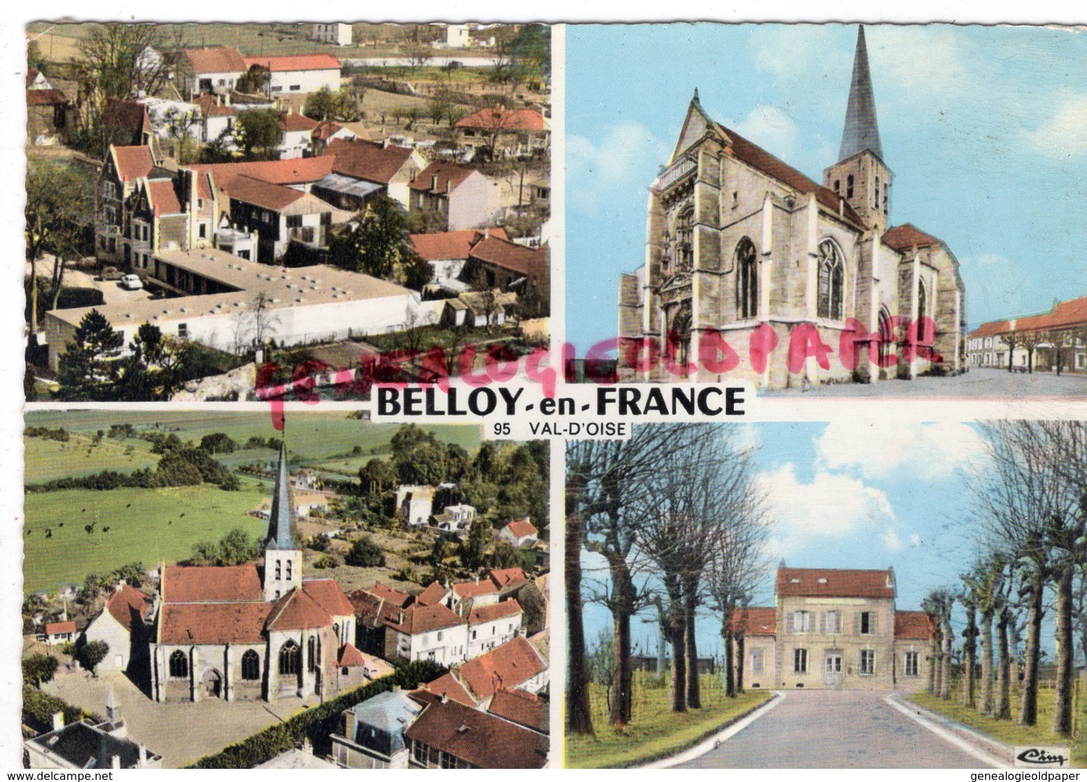 95 - BELLOY EN FRANCE- VAL D' OISE - Autres & Non Classés