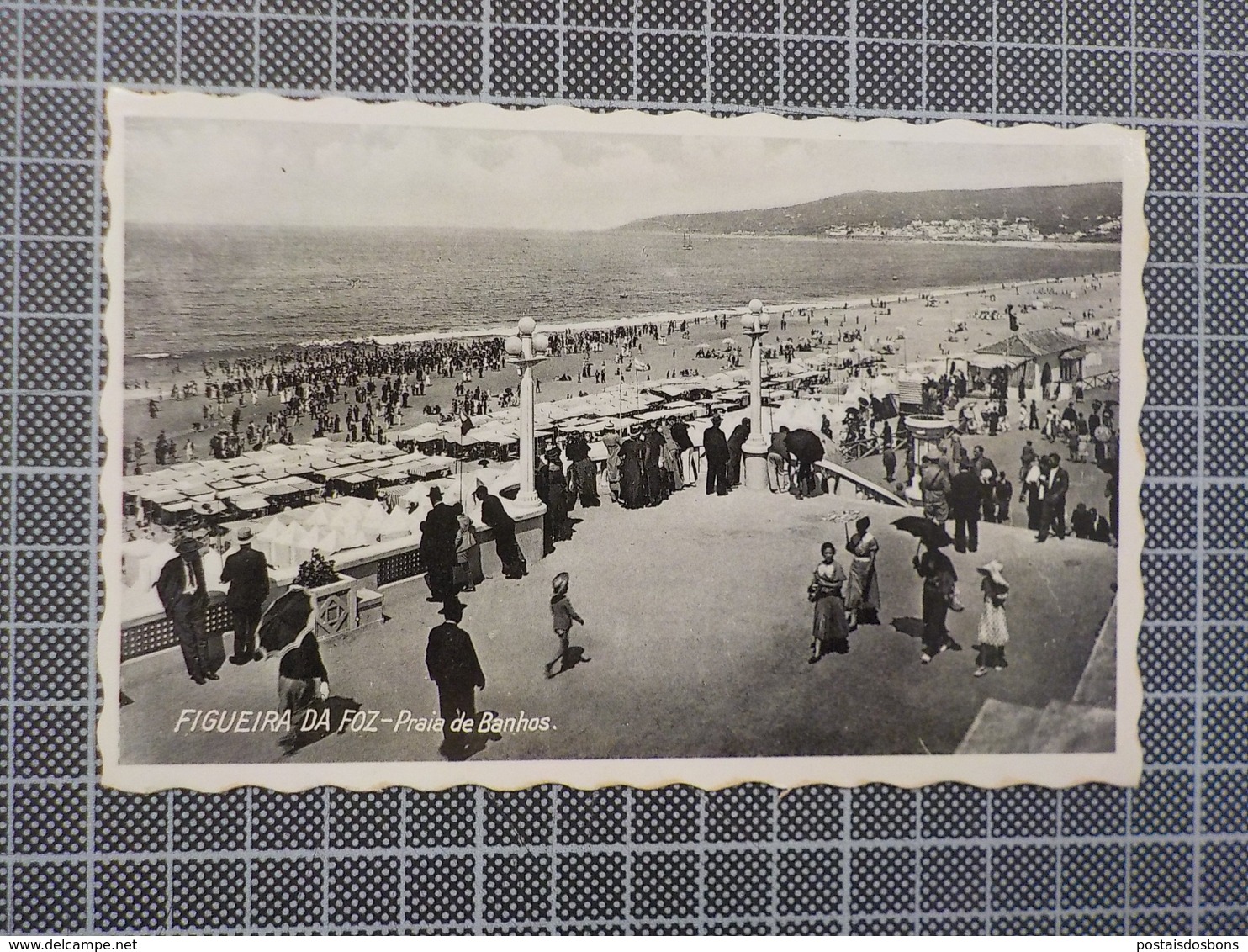 9180) Portugal Figueira Da Foz Praia De Banhos  Fotográfico - Coimbra