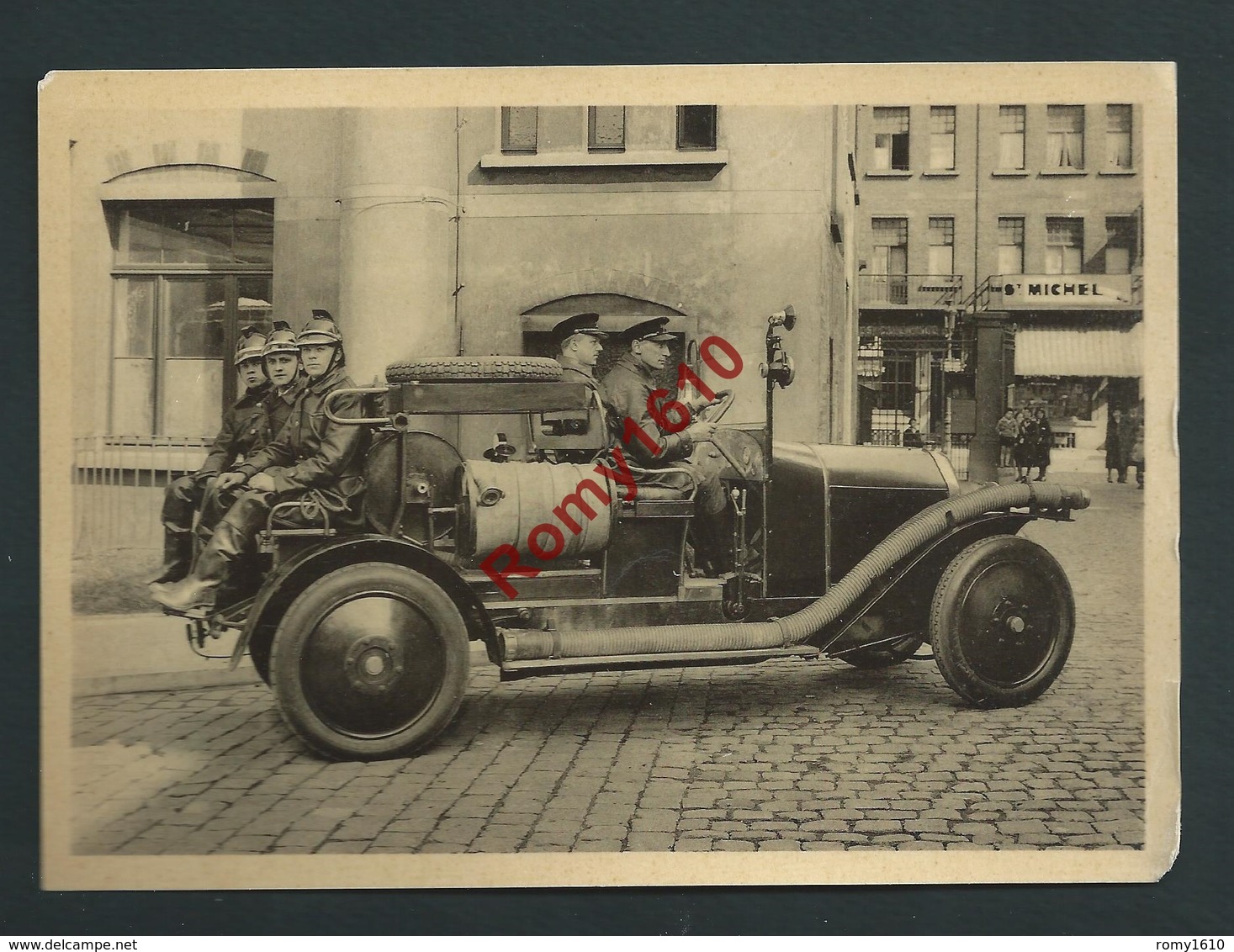 Anderlecht. Belle Série De 14 Photos - Cartes Différentes. Pompiers. Service D'incendie,Camions, Ambulance... - Anderlecht