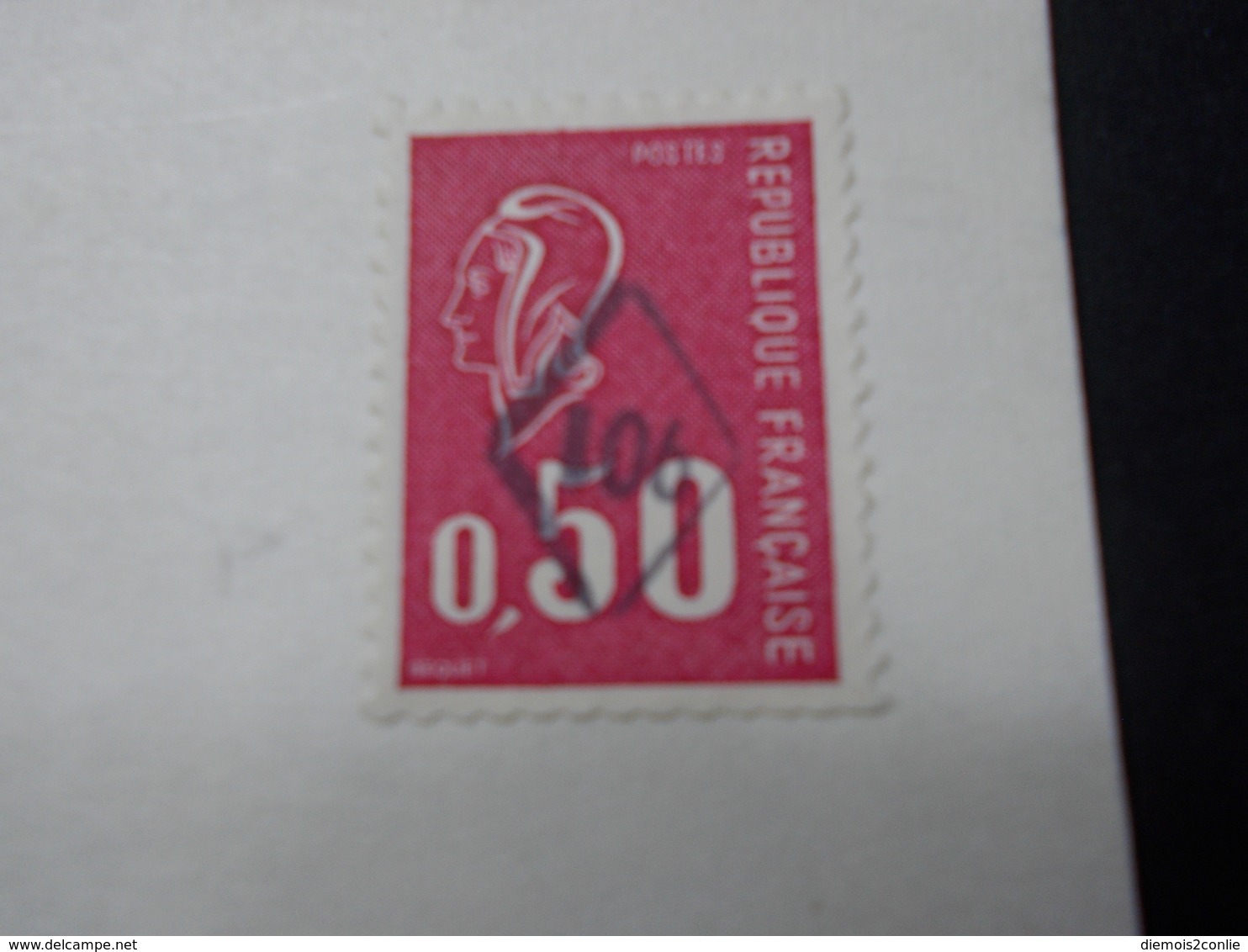 Marcophilie  Cachet Lettre Obliteration - Marque De Facteur 106 - 1972 (2266) - 1961-....