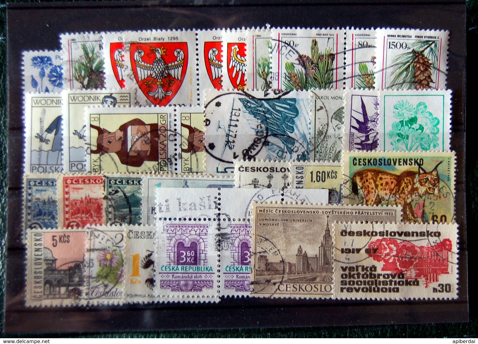 Pays De L'est - 32 Stamps Used From Poland & Ceskoslovenko - Lots & Kiloware (mixtures) - Max. 999 Stamps