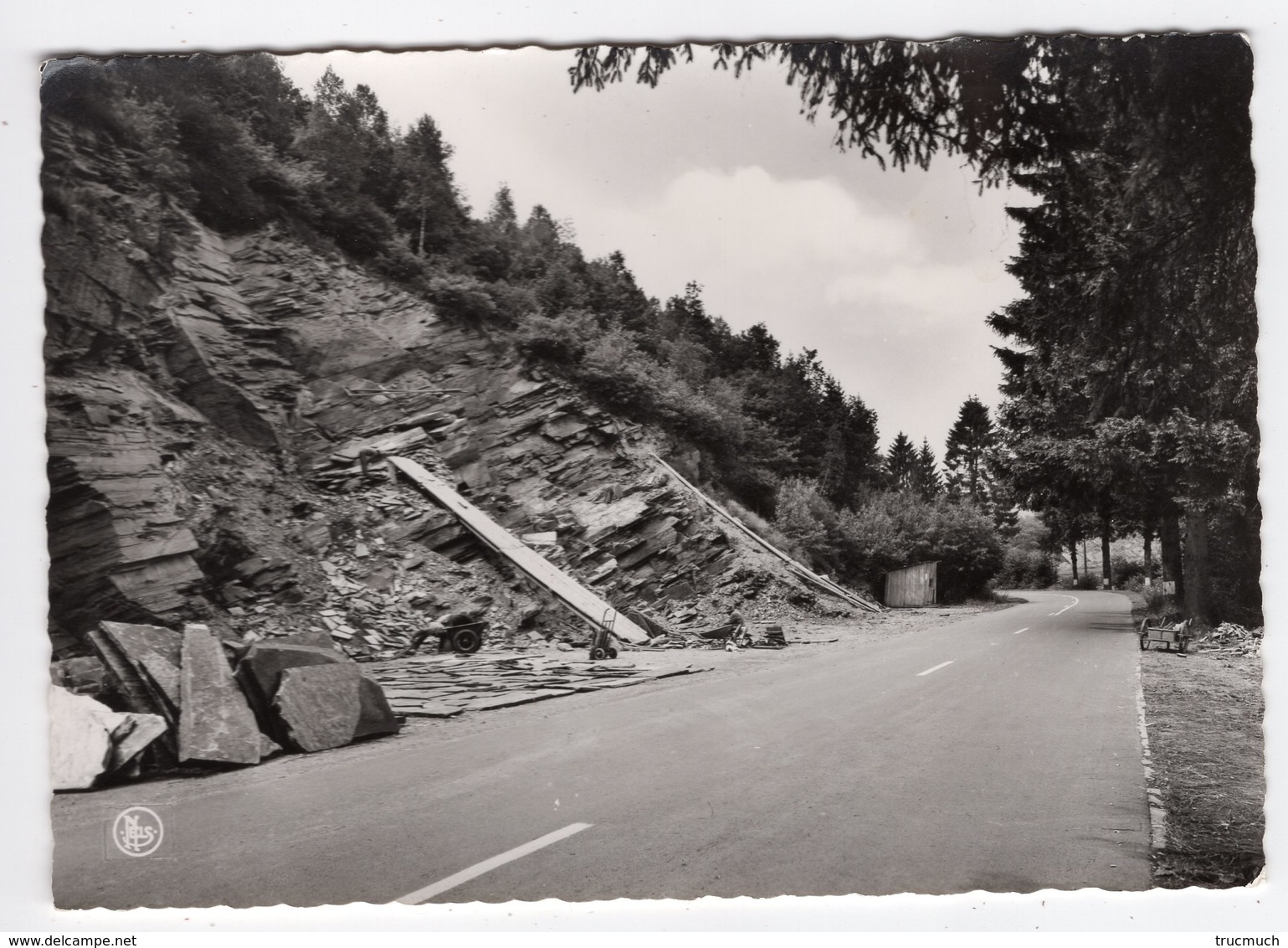 31 - BRA - SUR - LIENNE - Carrières De Schiste Ferrugineux Au Pont De Villettes - Lierneux