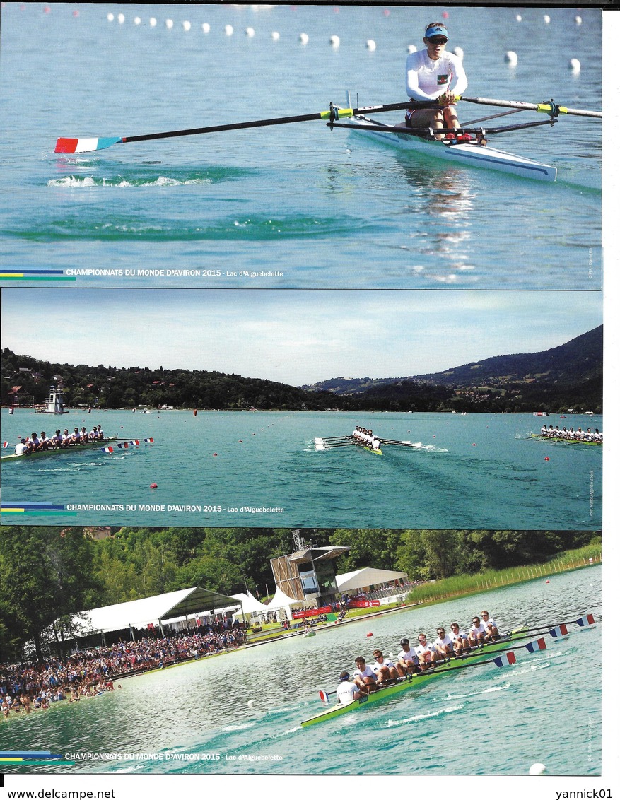 CHAMPIONNATS DU MONDE AVIRON AIGUBELETTE SAVOIE FRANCE 2015 - WORLD ROWING CHAMPIONSHIP - 6 CP - Aviron