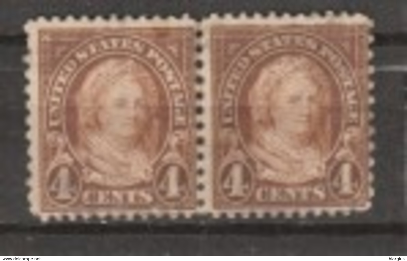 USA-SC# 556-MNH.-  SC Value  $ 32.00- Horisontal Pair"Martha Washington"- - Ungebraucht