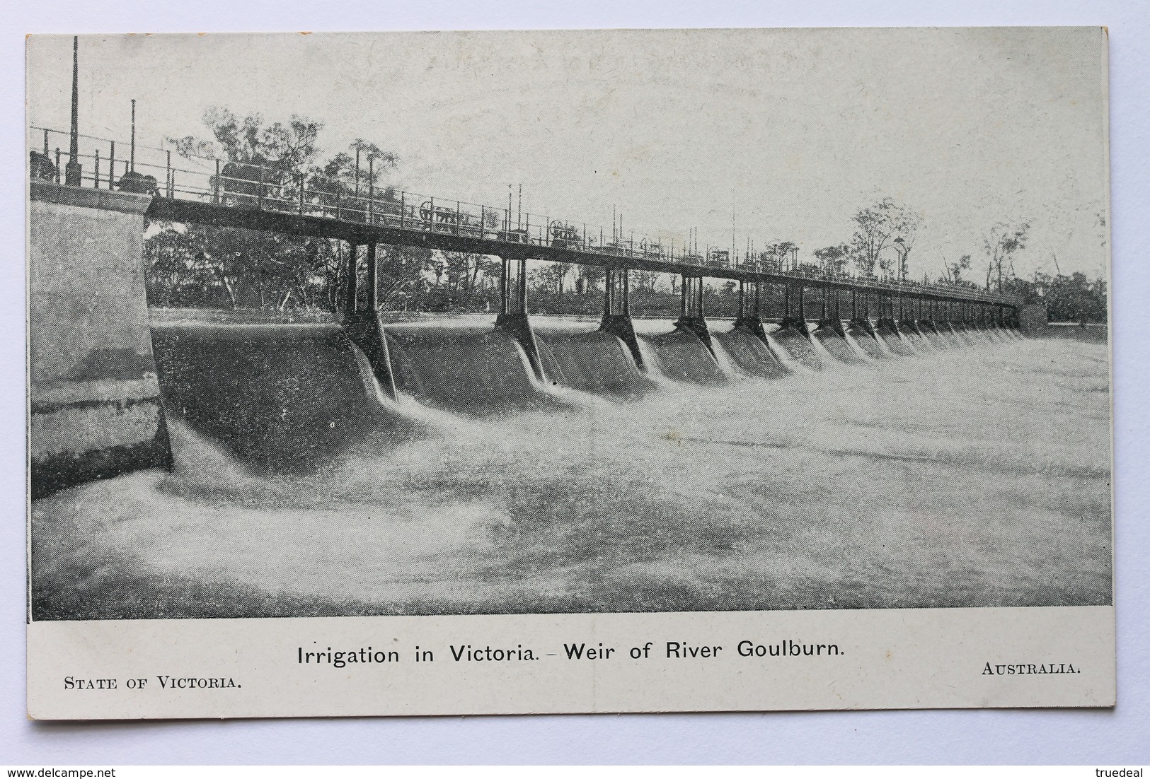 Irrigation In Victoria - Weir Of River Goulburn, Australia - Altri & Non Classificati