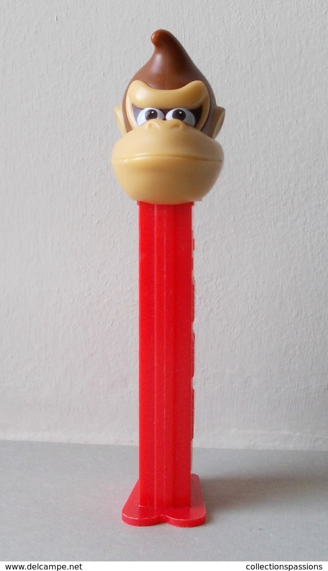 - PEZ. Donkey Kong (Super Mario) - 11,5 Cm - - Pez