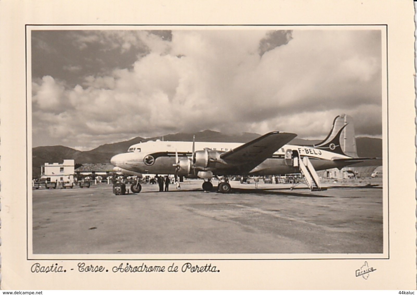 BASTIA Aérodrome Scan Recto Et Verso - Other & Unclassified