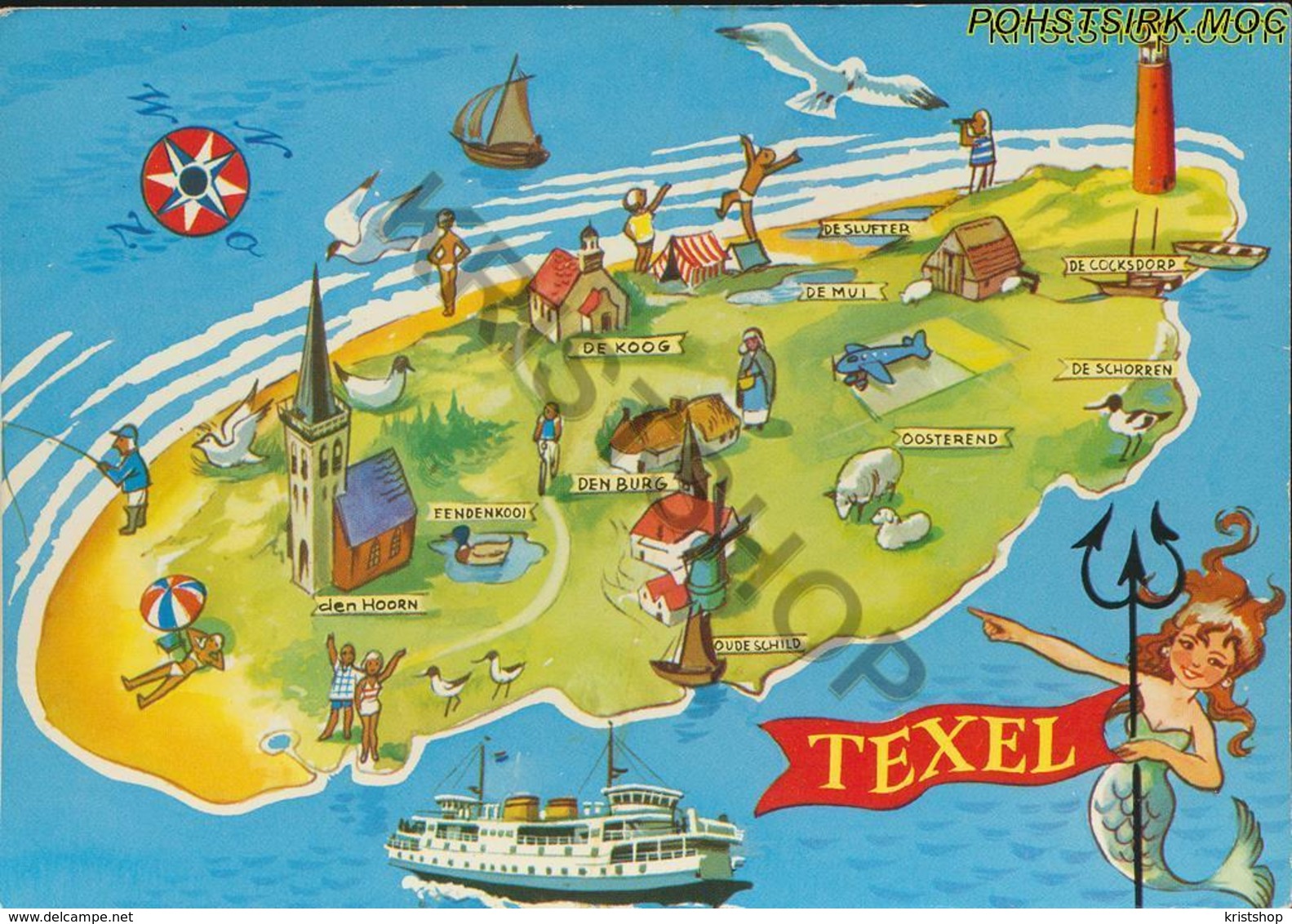 Texel - Topo [AA37 4.592 - Autres & Non Classés