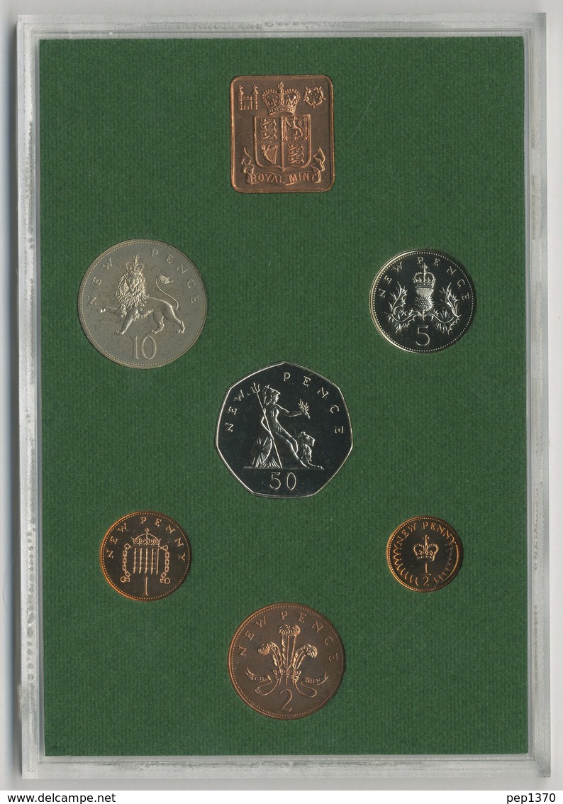 COINAGE OF GREAT BRITAIN & NORTHERN IRELAND 1975 - Mint Sets & Proof Sets