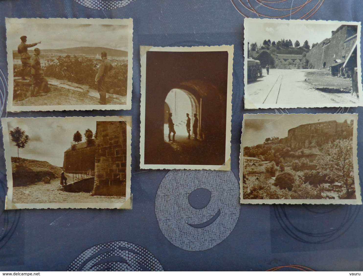 90 BELFORT LOT 5  PHOTOS MILITARIA GUERRE 39/45 SOLDATS ALLEMANDS  ARMEE ALLEMANDE 7 X 9.5 - Guerre, Militaire