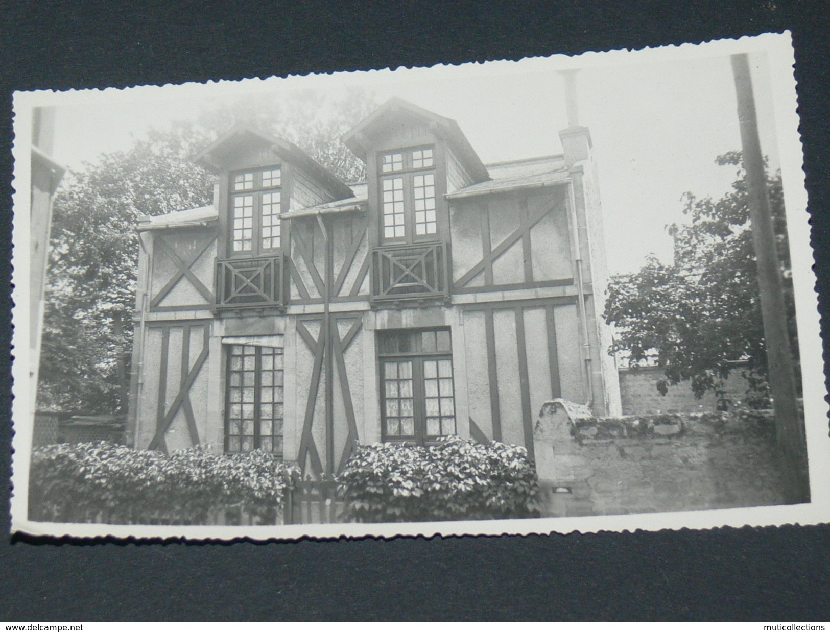 SAINT AUBIN SUR MER   1930 /  LA VILLA MA TOCADE    / CIRC OUI / EDIT CARTE  PHOTO - Saint Aubin