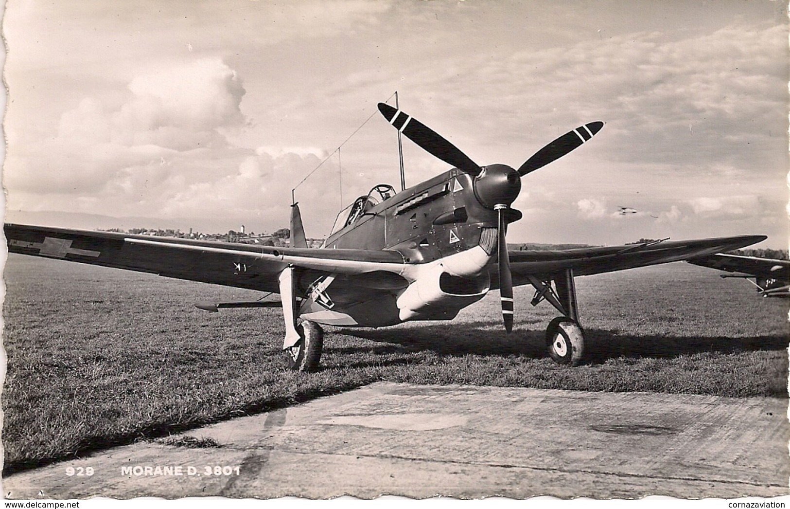 Aviation - Avion Militaire Suisse Morane D-3801 - 1939-1945: 2ème Guerre