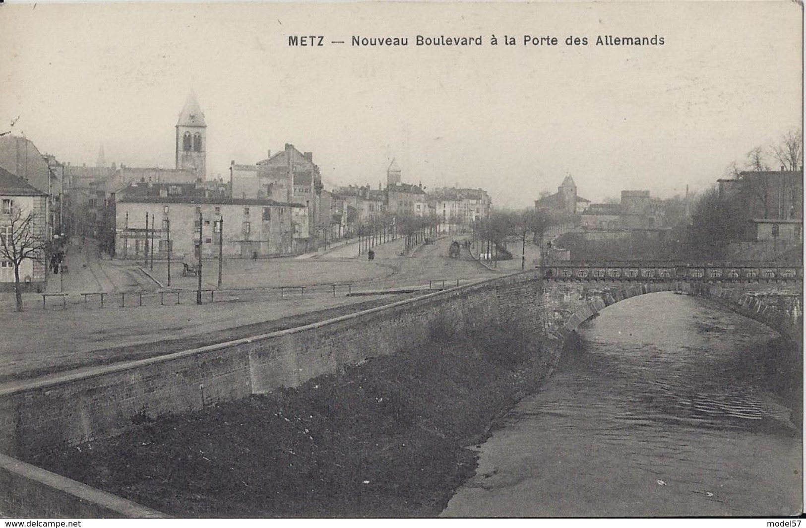 METZ -Nouveau Boulevard E Porte Des Allemands - Metz