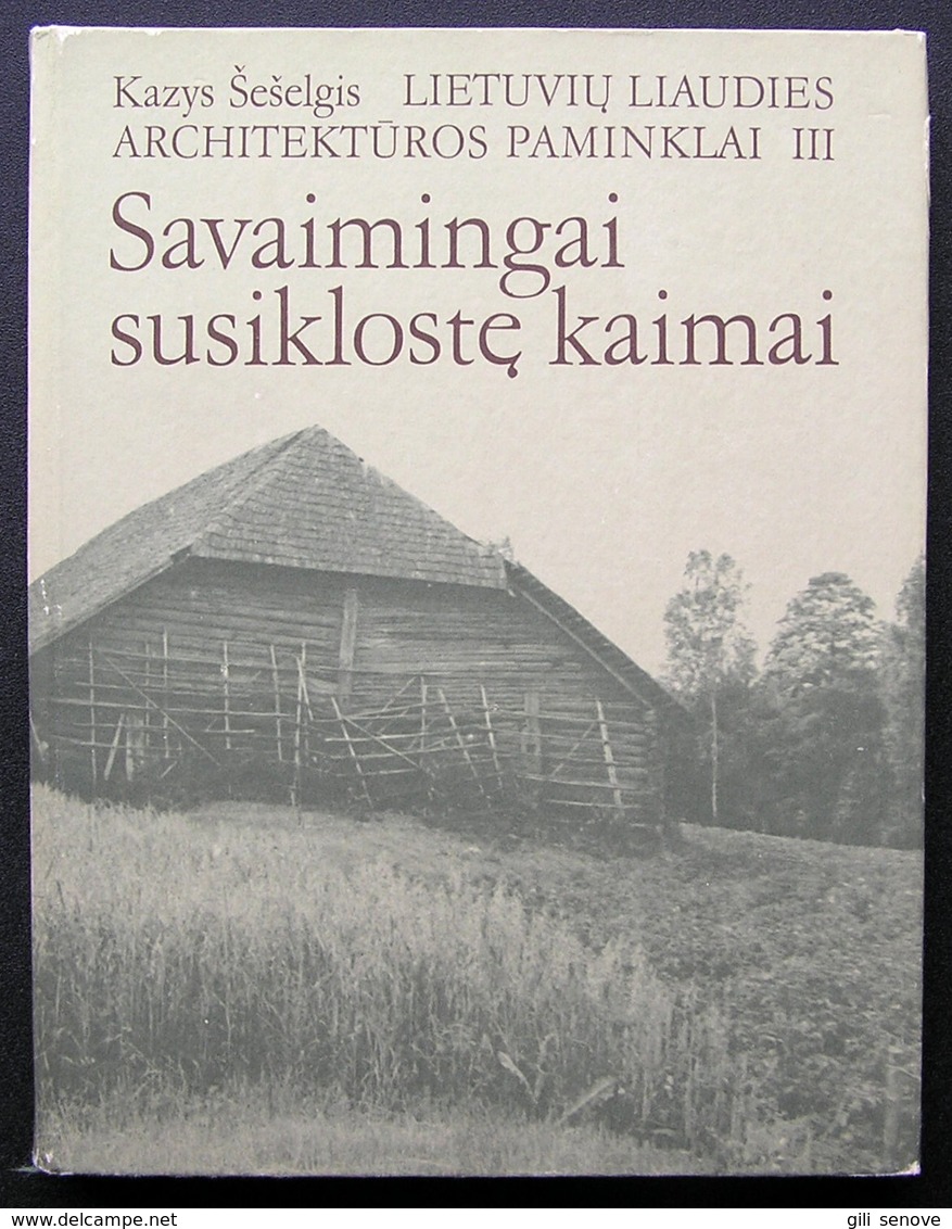 Lithuanian Book / Savaimingai Susiklostę Kaimai Album 1988 - Culture