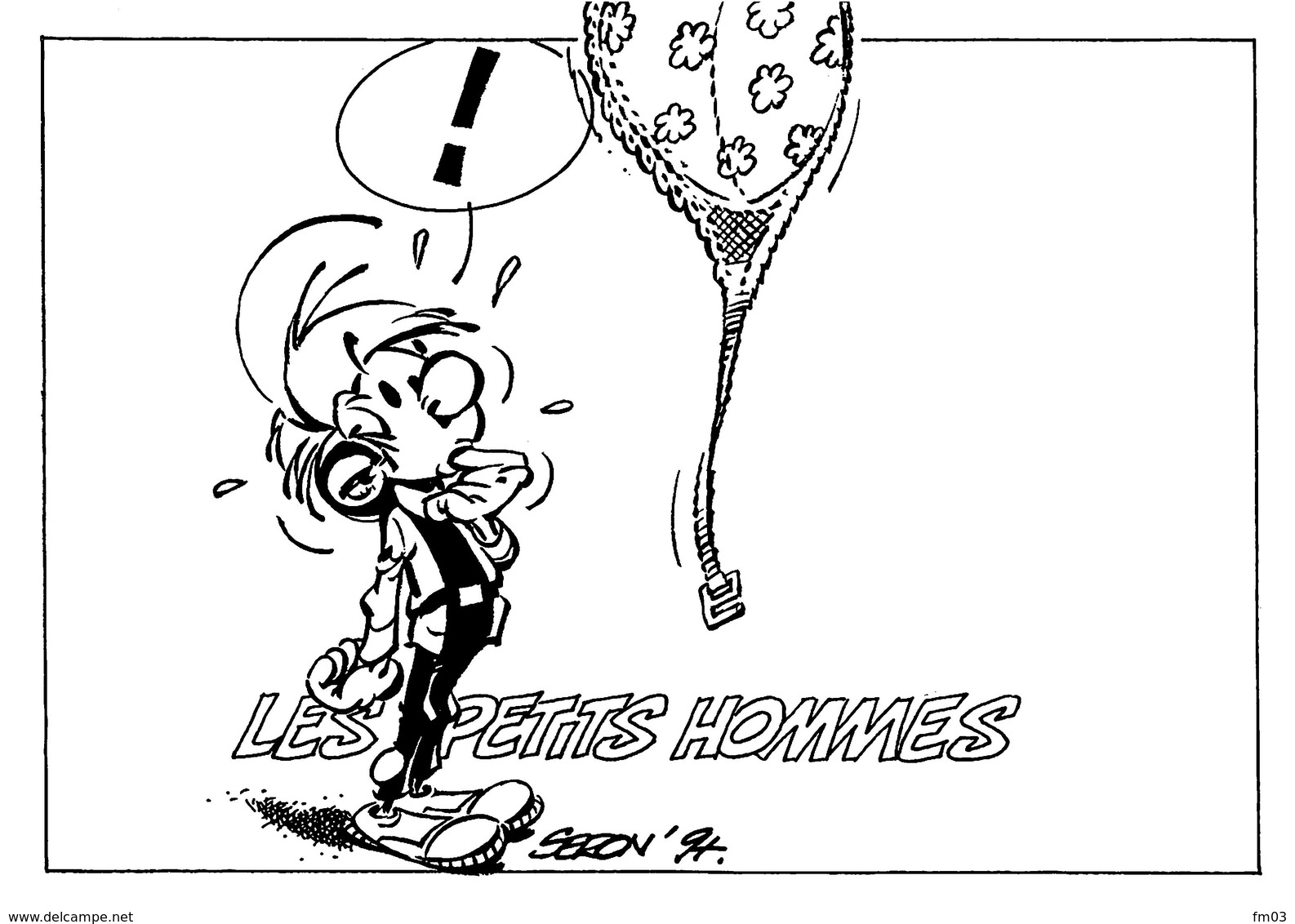 Les Petits Hommes De Pierre Séron - Comicfiguren