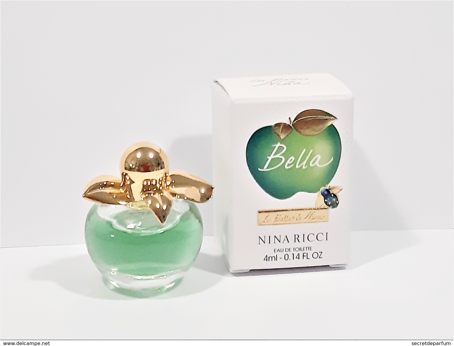 Miniatures De Parfum   BELLA    De NINA RICCI   EDT   4 Ml + Boite - Miniatures Femmes (avec Boite)