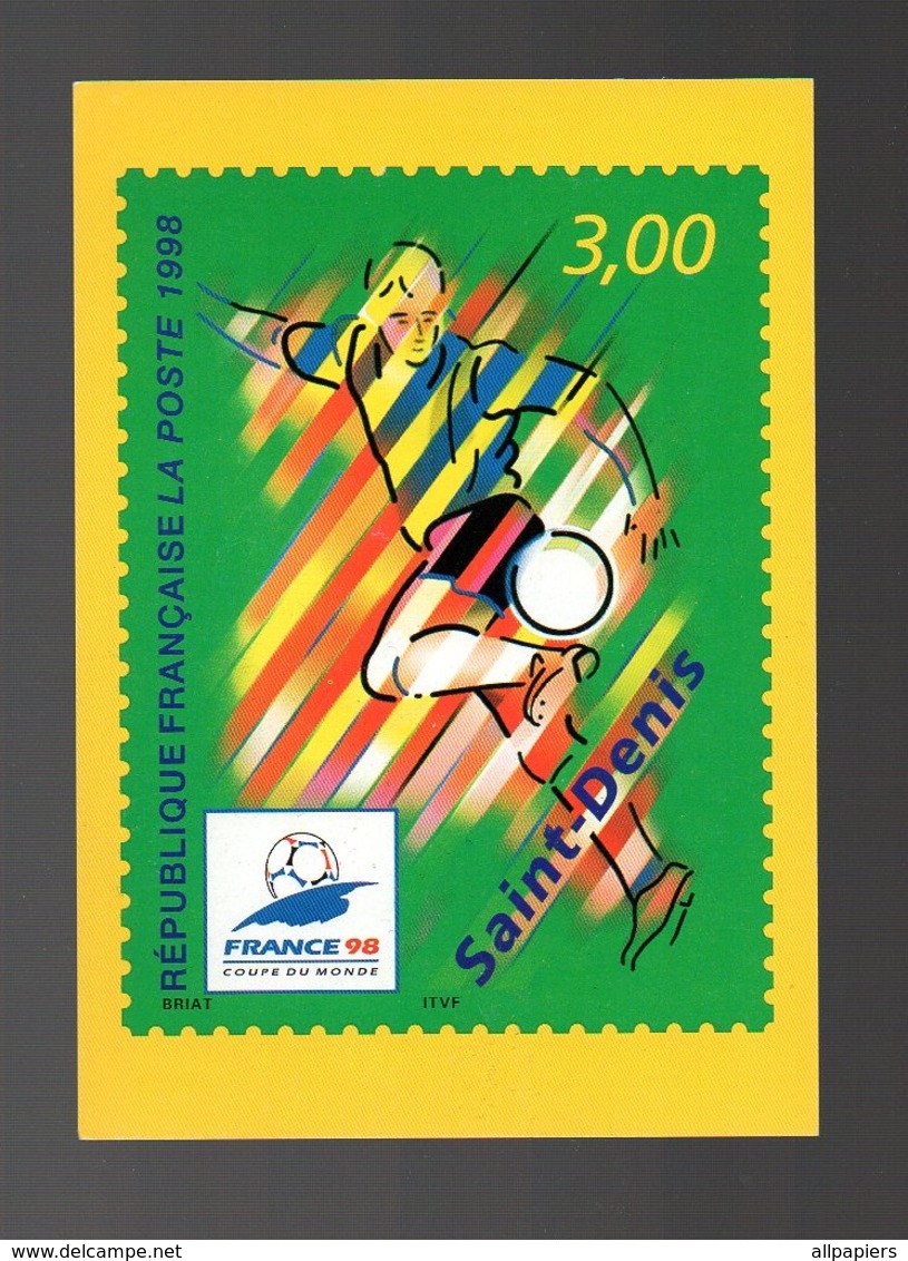 Calendrier Prévisionnel Des émissions Philatéliques De 1998 - Football Coupe Du Monde 98 Saint-Denis - La Poste - Autres & Non Classés