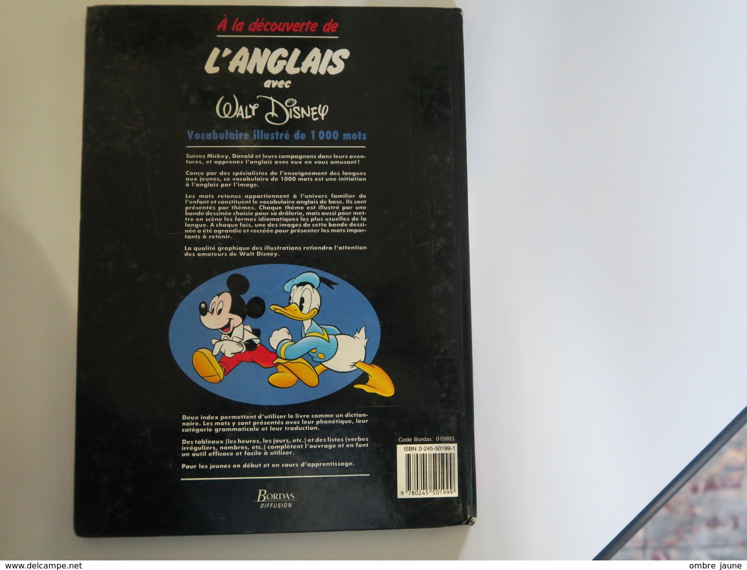 Ala Découverte De L' Anglais Avec WALT DISNEY - Mcikey  - Donald éditions HARAP 1993 - Autres & Non Classés