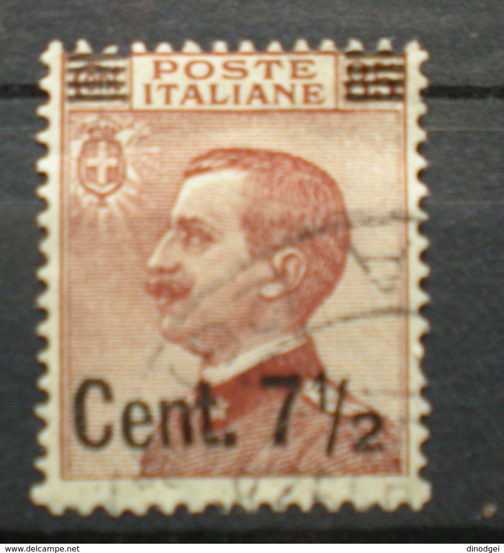 075 - ITALIA - REGNO - 1923/27 - "  V. E. III° Soprastampa  " Viaggiati - Usati