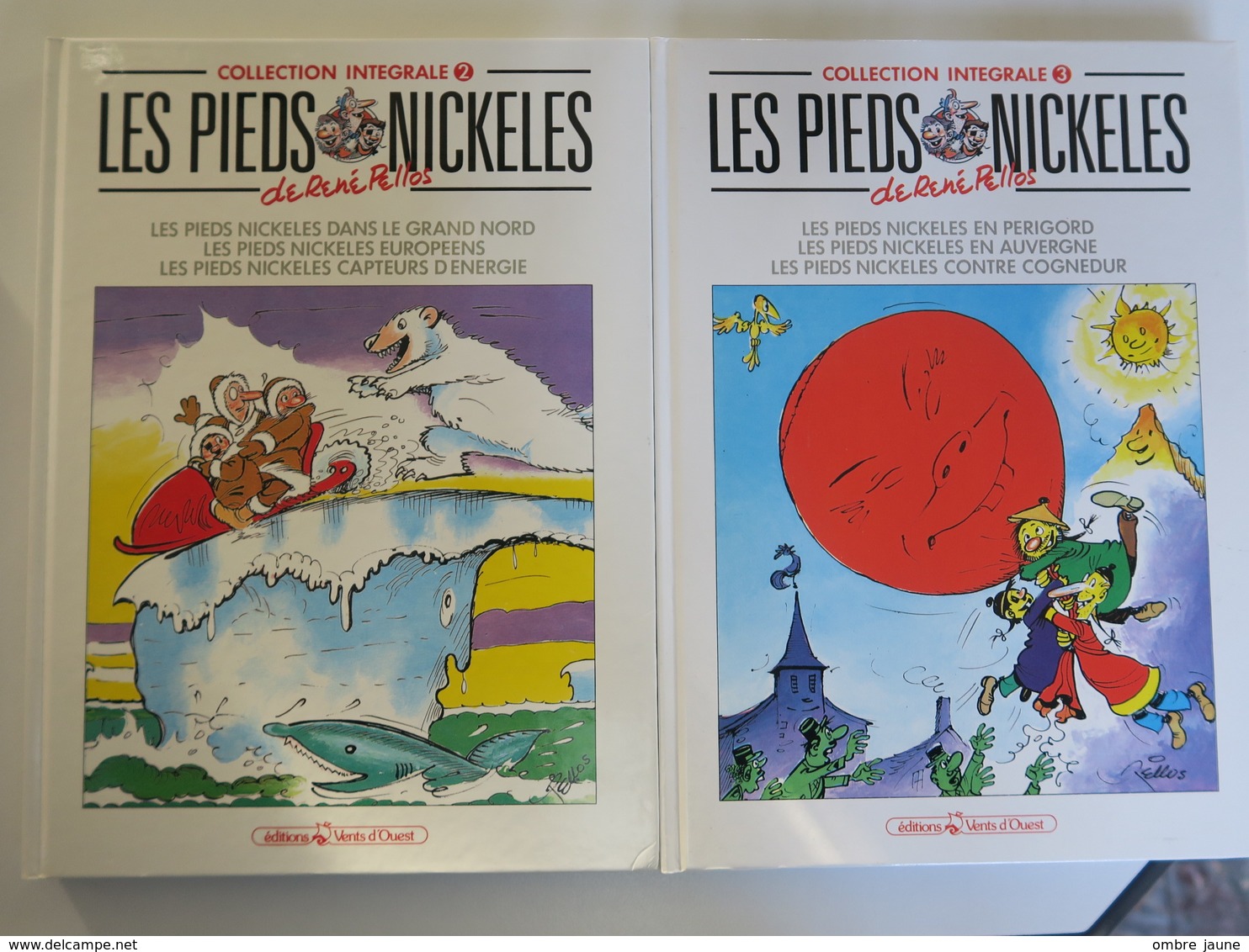 Lot De Deux Pieds Nickekés - Editions Integrale N° 2 Et N° 3 - Pieds Nickelés, Les