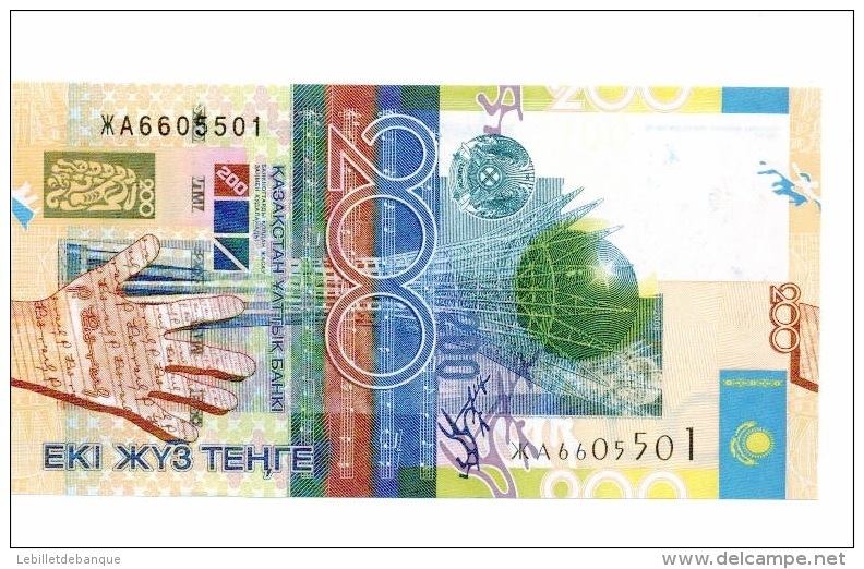 Kazakhstan 200 Tenge NEUF - Kazakhstan