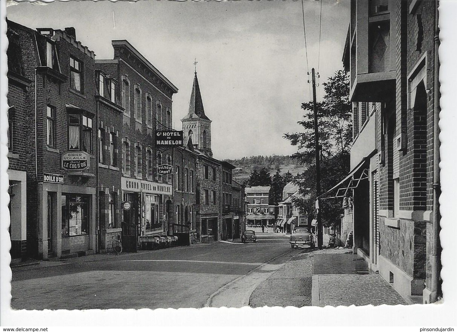 Barvaux Sur Ourthe - La Grand' Rue (voyagé ) Hôtel Mamelon - Autres & Non Classés