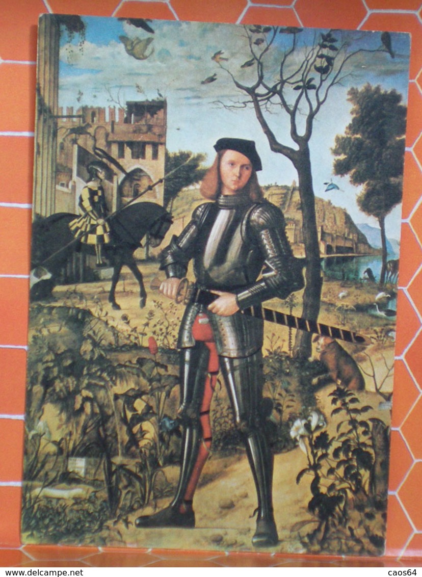 Ritratto Di Cavaliere - Vittore Carpaccio Castagnola Fondazione Rohonz Cartolina Non Viaggiata - Pittura & Quadri