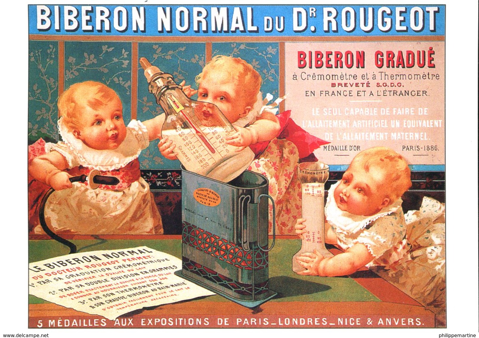 Biberon Normal Du Dr. Rougeot - Advertising