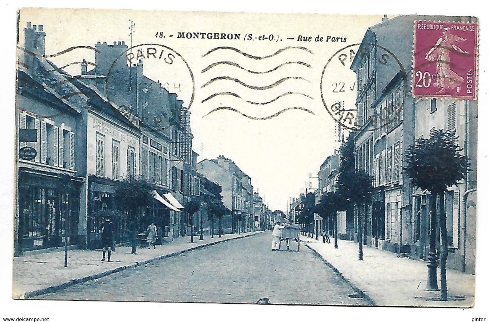 MONTGERON - Rue De Paris - Montgeron