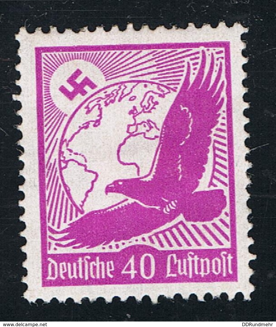 1934 21. Jan. Goldener Adler Mi DR 534x Sn DE C51 Yt DR PA48 Sg DR 531 M. G. Und Falz - Gebraucht