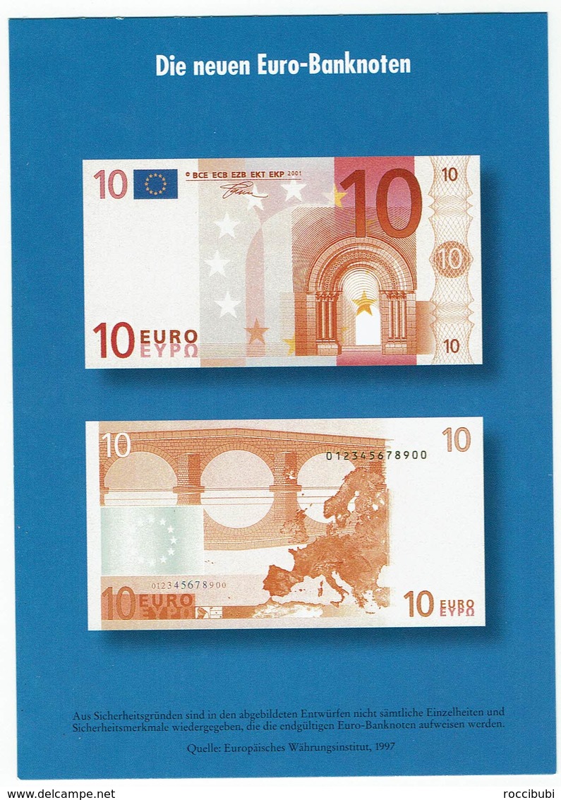 Die Neuen 10 Euro Banknoten - Münzen (Abb.)