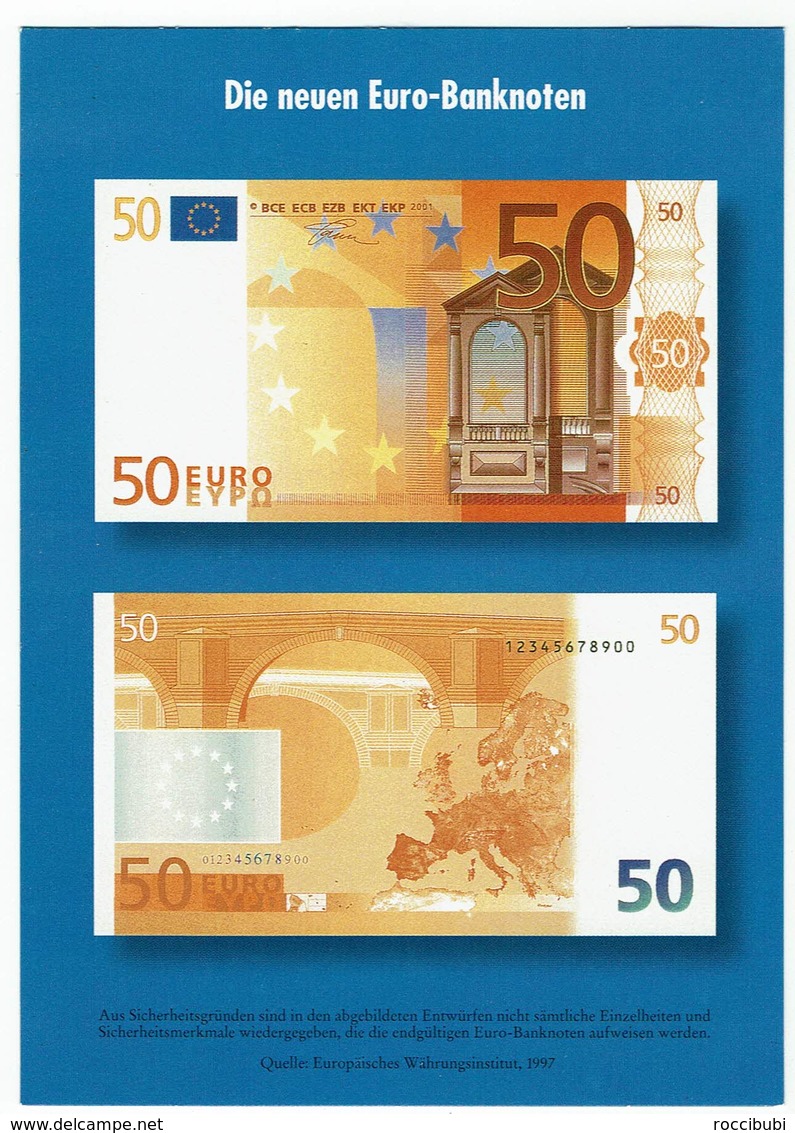 Die Neuen 50 Euro Banknoten - Monnaies (représentations)