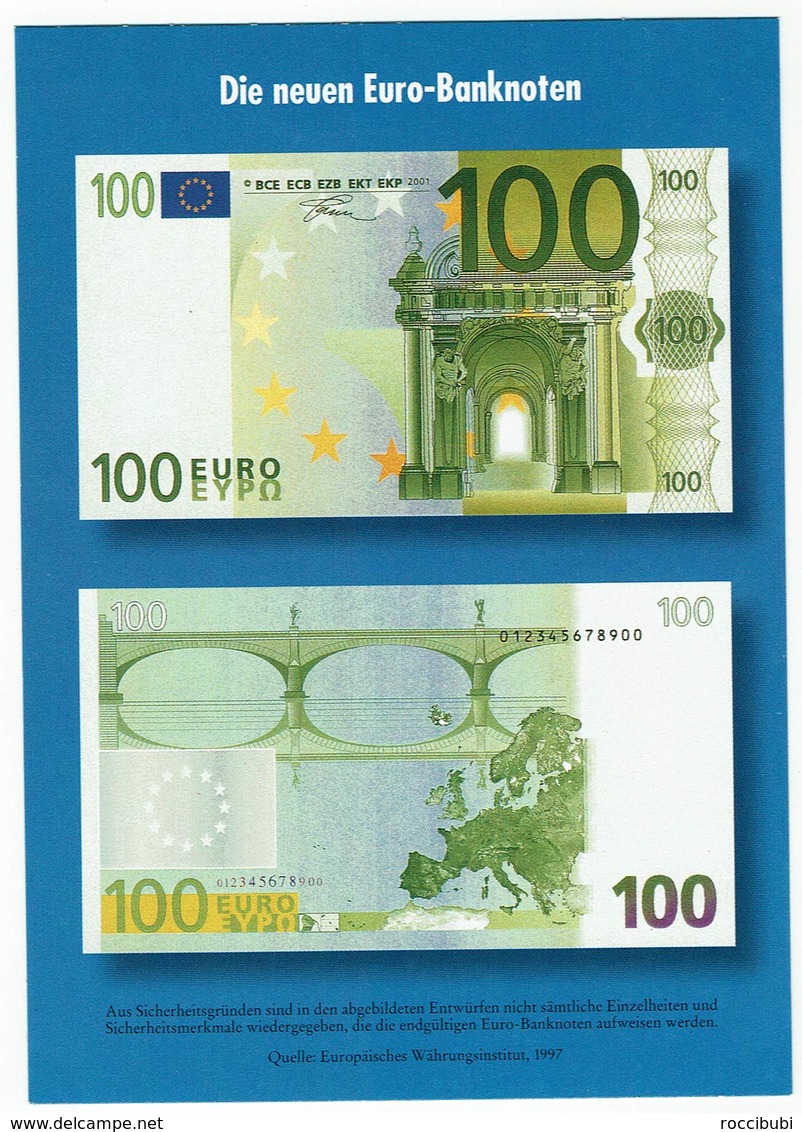 Die Neuen 100 Euro Banknoten - Münzen (Abb.)