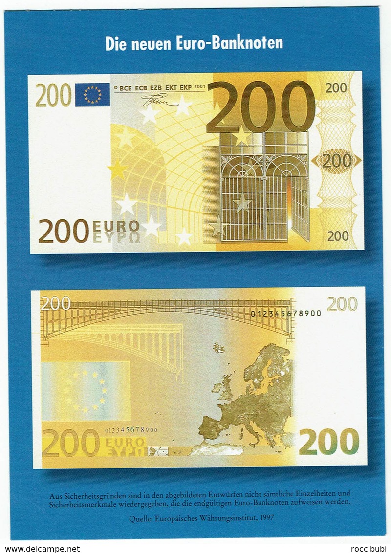 Die Neuen 200 Euro Banknoten - Münzen (Abb.)