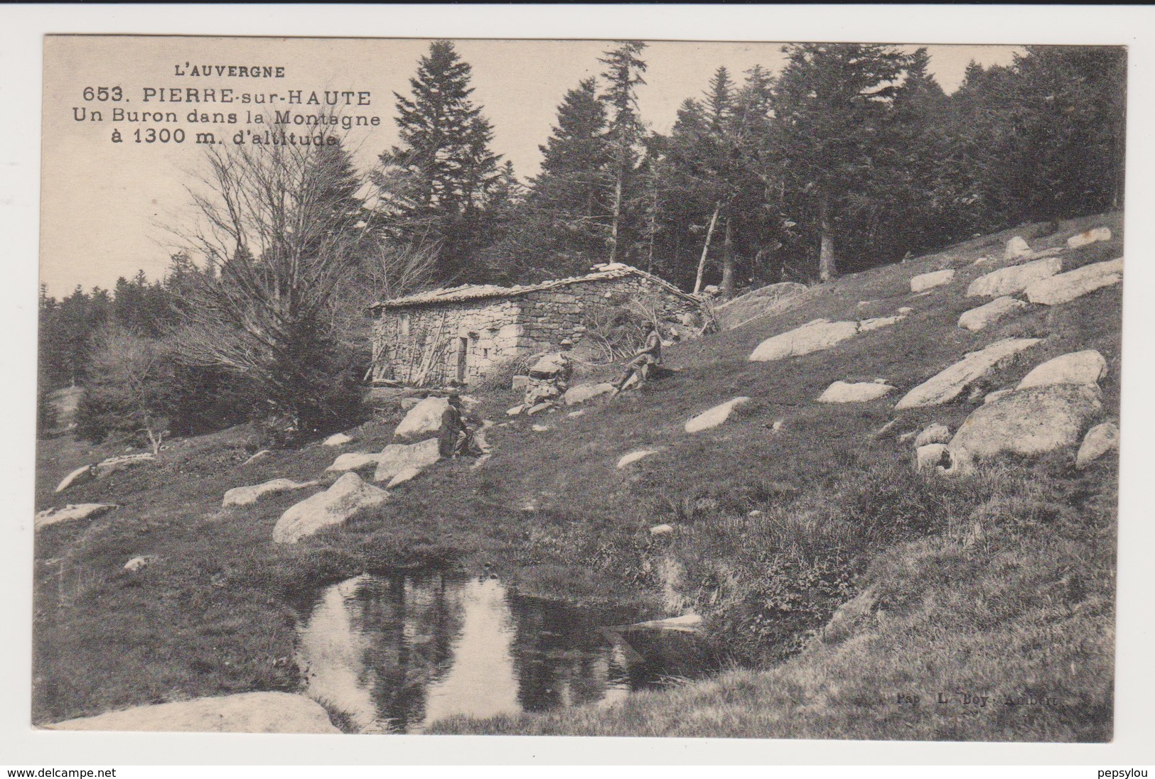 PIERRE SUR HAUTE (Puy De Dôme -Haute Loire) 3 Cartes + 2 Autres Cartes Hiver En Montagne - Other & Unclassified