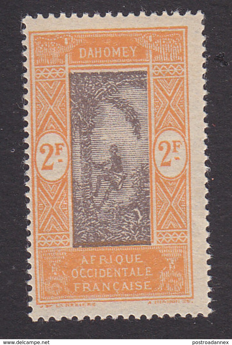 Dahomey, Scott #84, Mint Never Hinged, Man Climbing Oil Palm, Issued 1913 - Unused Stamps